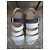 Sandali Anne Thomas in Denim e Pelle Taglia 37 Blu - vista 7