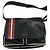Bally Borsa Messenger in Pelle Nera Nero Bianco Rosso