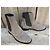 Balenciaga Botines Chelsea de Ante Gris - vista 2