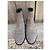 Balenciaga Botines Chelsea de Ante Gris - vista 3