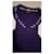 Autre Marque Slash Jeans Herren Wollpullover Weiß Dunkelviolett - Ansicht 6