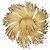 Simonetta Ravizza Spilla Monet Vintage Fiore Dorato D'oro