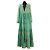 Vestido Maxi estampado Yvonne S Verde