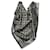 Sciarpa Louis Vuitton Monogram Nero Lurex Grigio Silver hardware  - vista 1