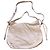 Autre Marque Borse in Pelle Borsa Hobo in pelle crema Crudo