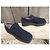 Autre Marque Muxart Barcelona Mocassini in velluto blu navy - vista 3