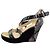 Just Cavalli Keilabsatz-Sandalen Python-Print