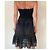 Autre Marque Vestido palabra de honor Charo Ruiz con encaje negro - vista 4