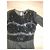 Escada Margaretha Ley Black Sequin Mesh Bodysuit - view 3