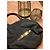 Moschino Handtasche aus schwarzem Nylon - Ansicht 3