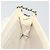 CHANEL Choco Bar Chain Shoulder Bag Lamb Skin White Silver CC Auth 177622 Argento Bianco - vista 21