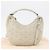 Borsa a Spalla Jimmy Choo in Pelle Avorio Argento Auth BA12565A Crudo - vista 12
