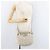 Borsa a Spalla Jimmy Choo in Pelle Avorio Argento Auth BA12565A Crudo - vista 25