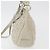 Borsa a Spalla Jimmy Choo in Pelle Avorio Argento Auth BA12565A Crudo - vista 3