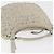 Borsa a Spalla Jimmy Choo in Pelle Avorio Argento Auth BA12565A Crudo - vista 6