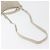 Borsa a Spalla Jimmy Choo in Pelle Avorio Argento Auth BA12565A Crudo - vista 9