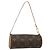 LOUIS VUITTON Monogram Papillon Pouch LV Auth 179785A Monogramma