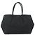 Borsa a mano PRADA Ribbon Nylon Nero Oro Auth 179608 D'oro - vista 2
