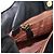 Borsa a mano PRADA Ribbon Nylon Nero Oro Auth 179608 D'oro - vista 22