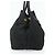 Borsa a mano PRADA Ribbon Nylon Nero Oro Auth 179608 D'oro - vista 3