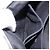 SAINT LAURENT Marsupio Bore in cotone nero argento 179295A - vista 11