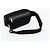 SAINT LAURENT Marsupio Bore in cotone nero argento 179295A - vista 7