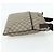 Borsa a tracolla GUCCI GG Supreme in PVC e pelle Beige Argento 141198 Auth 179200 - vista 4