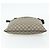 Borsa a tracolla GUCCI GG Supreme in PVC e pelle Beige Argento 141198 Auth 179200 - vista 5