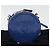 CHANEL Matelasse Chain Shoulder Bag Patent leather Blue Silver CC Auth 179626SAM Argento - vista 12