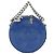 CHANEL Matelasse Chain Shoulder Bag Patent leather Blue Silver CC Auth 179626SAM Argento - vista 13