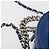 CHANEL Matelasse Chain Shoulder Bag Patent leather Blue Silver CC Auth 179626SAM Argento - vista 14