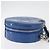 CHANEL Matelasse Chain Shoulder Bag Patent leather Blue Silver CC Auth 179626SAM Argento - vista 3