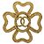 CHANEL Brooch metal Gold Tone CC Auth bs35091M - view 13