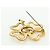 CHANEL Brooch metal Gold Tone CC Auth bs35091M - view 15