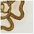 CHANEL Brooch metal Gold Tone CC Auth bs35091M - view 5