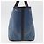 Hermès HERMES Garden Party PM Hand Bag Canvas Blue Silver Auth BA12580 Silvery - view 5