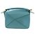 LOEWE �~ Ghibli Howl's Puzzle Bag Mini Hin Bag Leather 2way Blue Auth 167312SM D'oro Blu chiaro - vista 2
