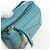 LOEWE �~ Ghibli Howl's Puzzle Bag Mini Hin Bag Leather 2way Blue Auth 167312SM D'oro Blu chiaro - vista 21