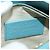LOEWE �~ Ghibli Howl's Puzzle Bag Mini Hin Bag Leather 2way Blue Auth 167312SM D'oro Blu chiaro - vista 22