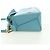 LOEWE �~ Ghibli Howl's Puzzle Bag Mini Hin Bag Leather 2way Blue Auth 167312SM D'oro Blu chiaro - vista 3