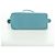 LOEWE �~ Ghibli Howl's Puzzle Bag Mini Hin Bag Leather 2way Blue Auth 167312SM D'oro Blu chiaro - vista 5