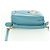 LOEWE �~ Ghibli Howl's Puzzle Bag Mini Hin Bag Leather 2way Blue Auth 167312SM D'oro Blu chiaro - vista 6