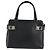 Borsa a mano Salvatore Ferragamo Gancini in pelle 2way nera argento Auth ka4288 Nero - vista 13