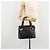 Borsa a mano Salvatore Ferragamo Gancini in pelle 2way nera argento Auth ka4288 Nero - vista 22