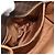 Céline Borsa a Spalla CELINE Macadam Canvas PVC Pelle Marrone Oro Auth 179765A D'oro - vista 11