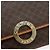 Céline Borsa a Spalla CELINE Macadam Canvas PVC Pelle Marrone Oro Auth 179765A D'oro - vista 17