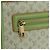 LOUIS VUITTON Monogram Mini Sac Catline Bag Almond Green M92931 LV Auth 179578V - vista 18