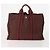 Hermès Borsa Fourre Tout HERMES Canvas 4 Set Bordeaux White pink Auth bs34897 Rosa Bianco Bordò - vista 2