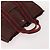 Hermès Borsa Fourre Tout HERMES Canvas 4 Set Bordeaux White pink Auth bs34897 Rosa Bianco Bordò - vista 5