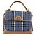 Borsa Burberry in PVC 2way Blu Oro Auth 179143 D'oro - vista 13